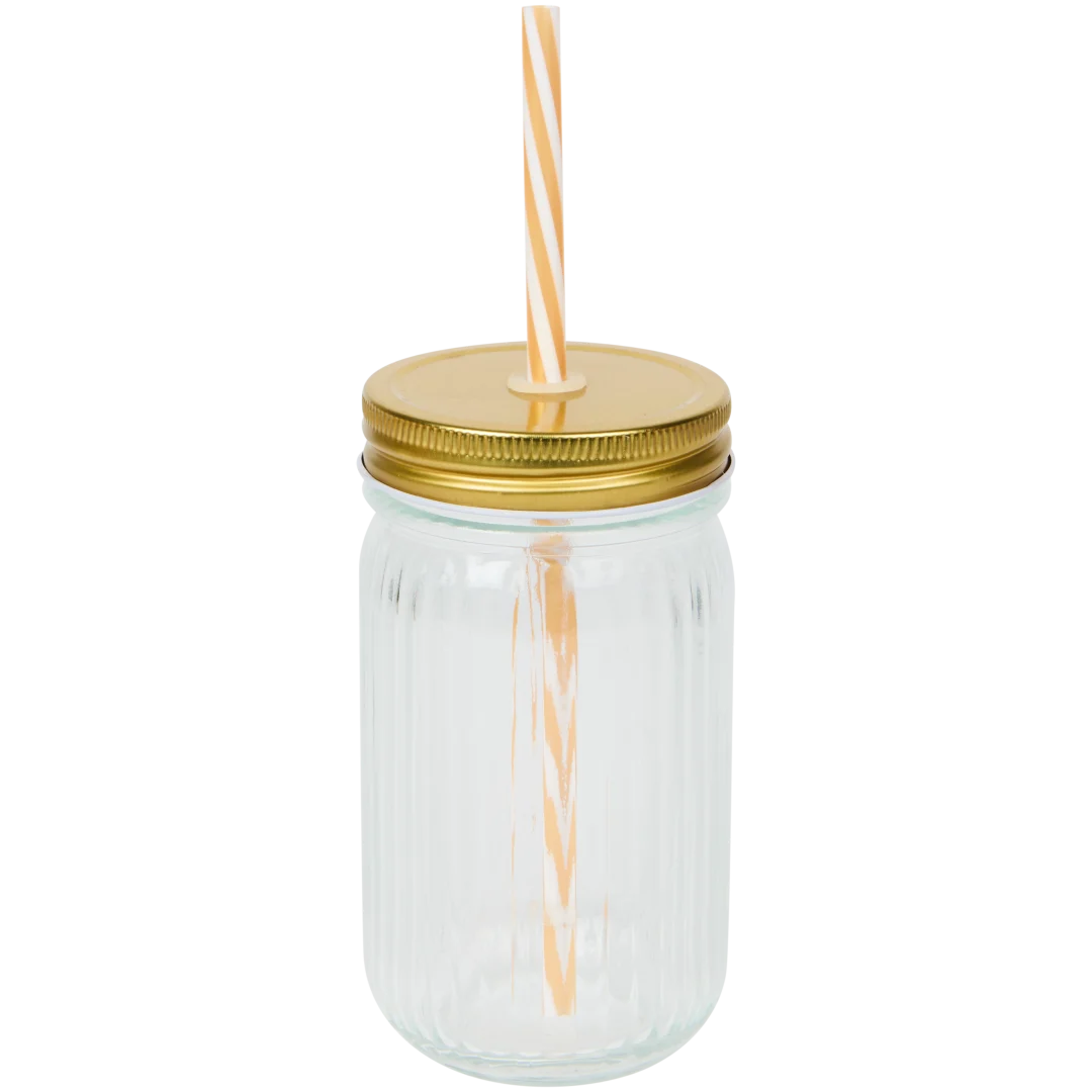 Drinkbeker met rietje 2