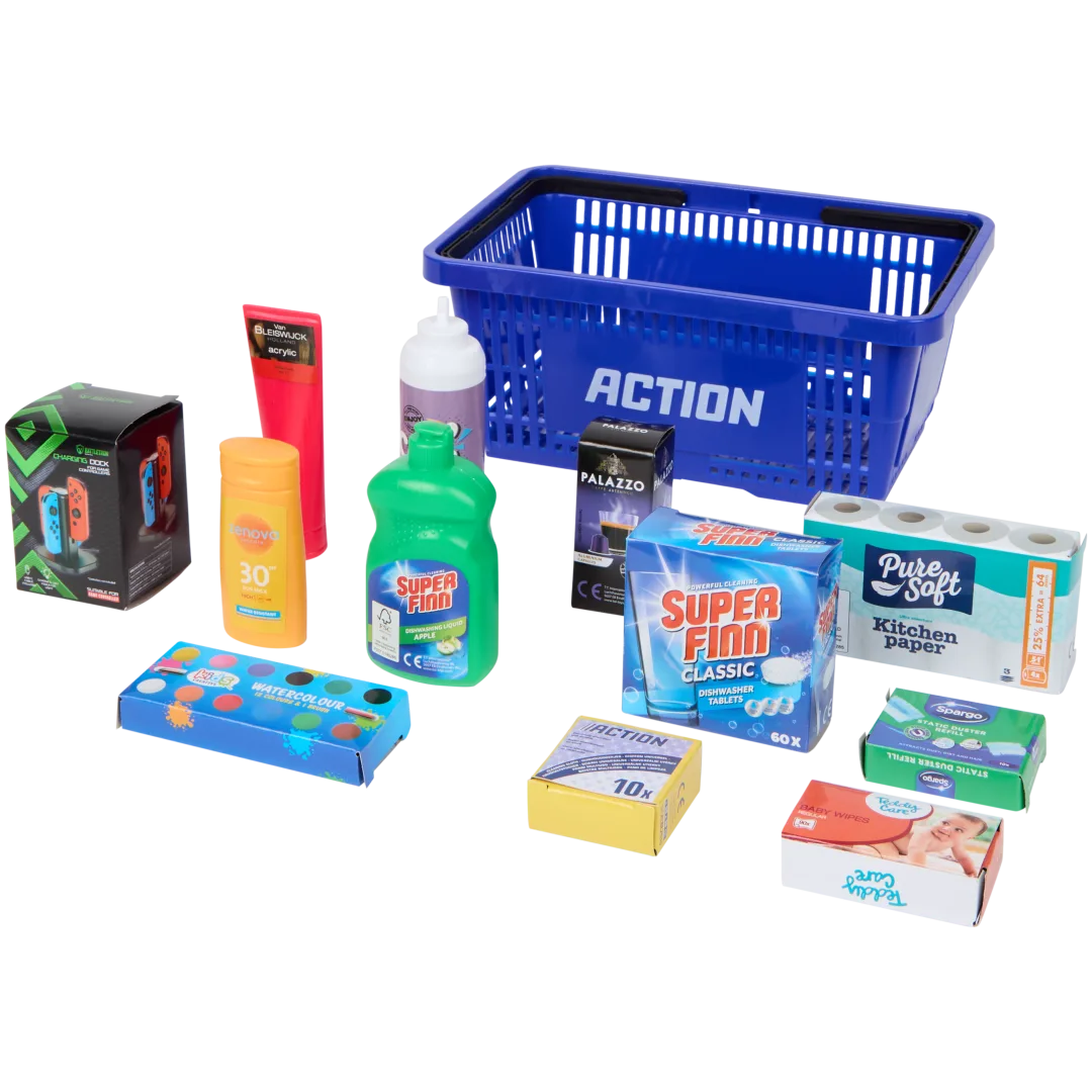 Giocattolo cesto della spesa Action 1