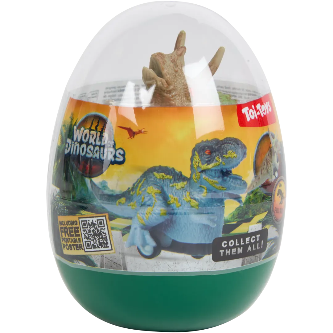Dinossauro em ovo surpresa