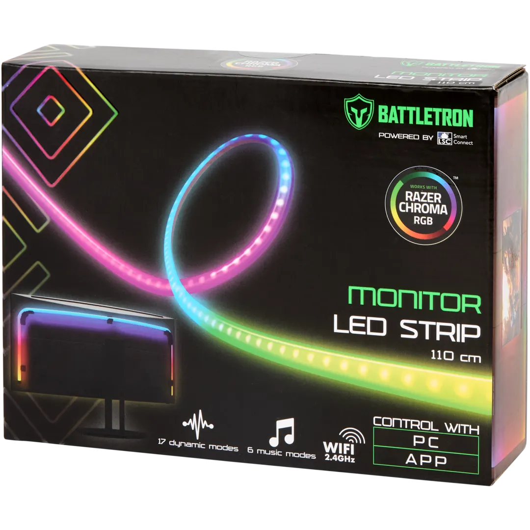 Battletron Razer monitor ledstrip