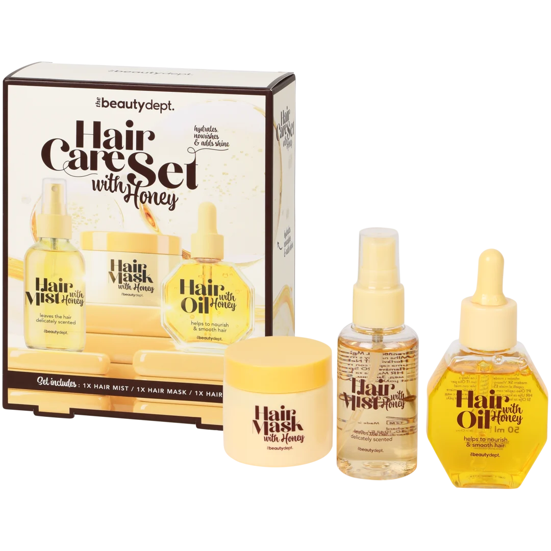 The Beauty Dept. Haarpflegeset Honig 1