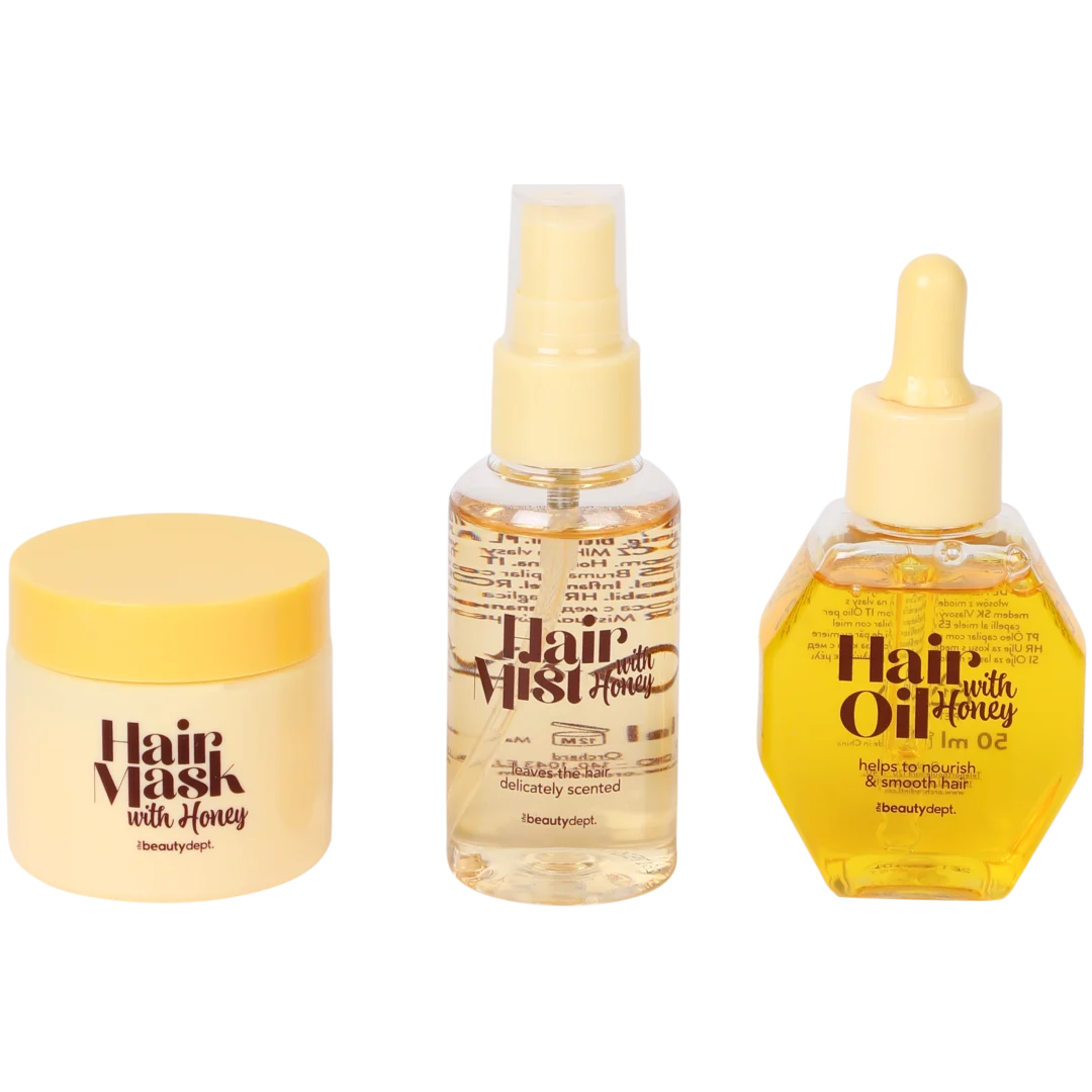 Kit de cuidados para o cabelo The Beauty Dept. Mel 3