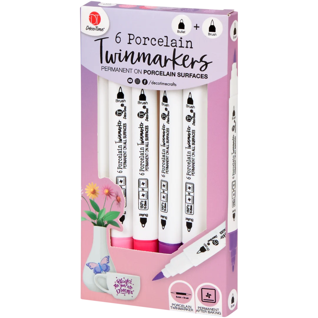 DécoTime Twinmarker für Porzellan