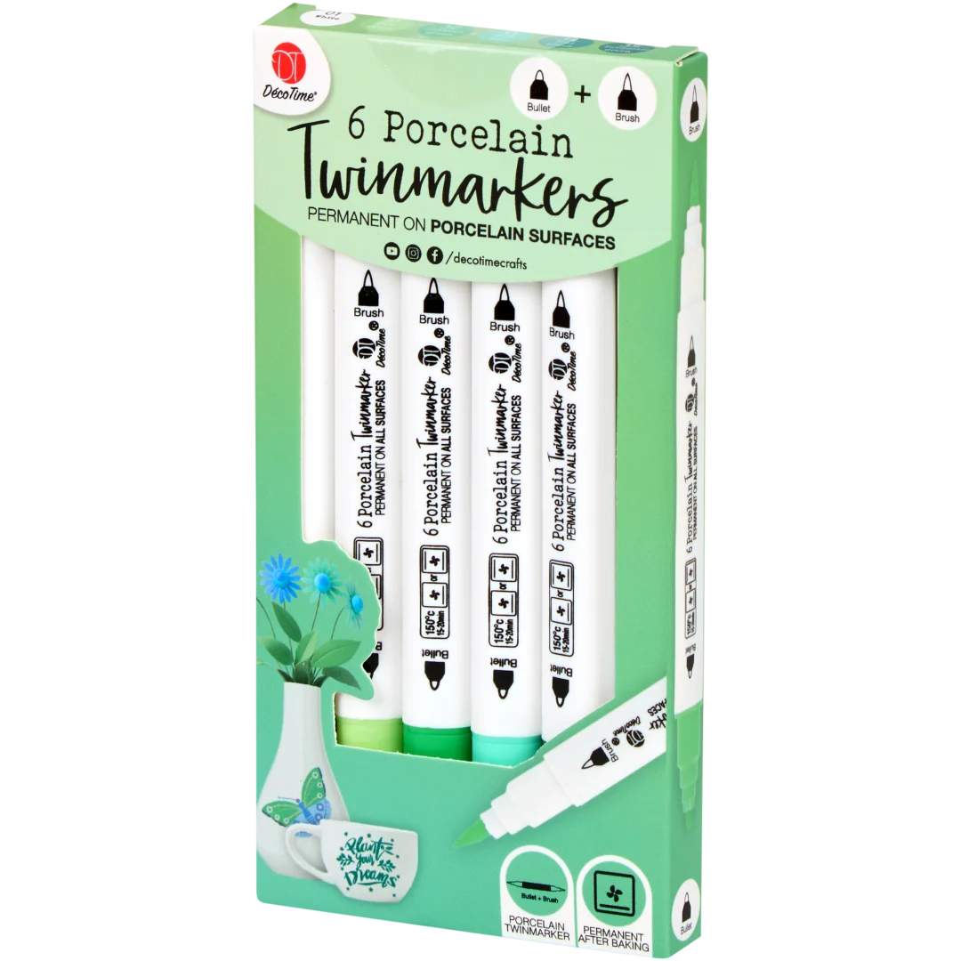 DécoTime Twinmarker für Porzellan