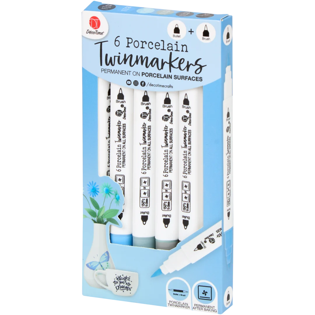 DécoTime Twinmarker für Porzellan
