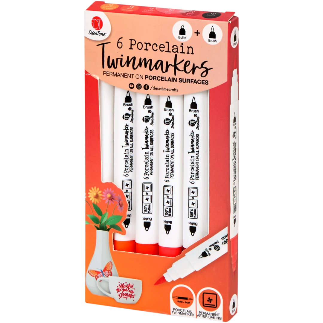 DécoTime Twinmarker für Porzellan