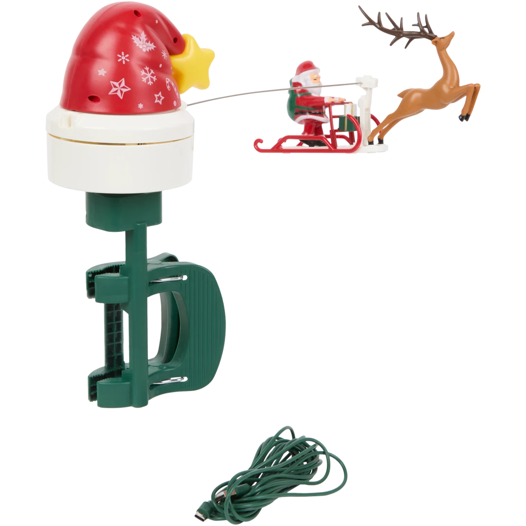 Pico rotativo para árvore de Natal