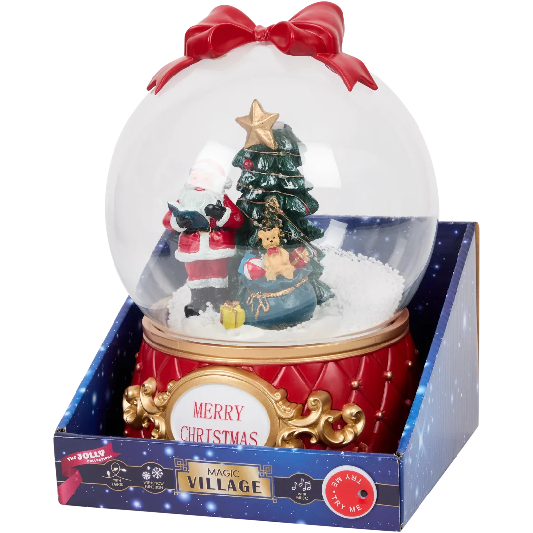 Palla di neve con LED Magic Village 4