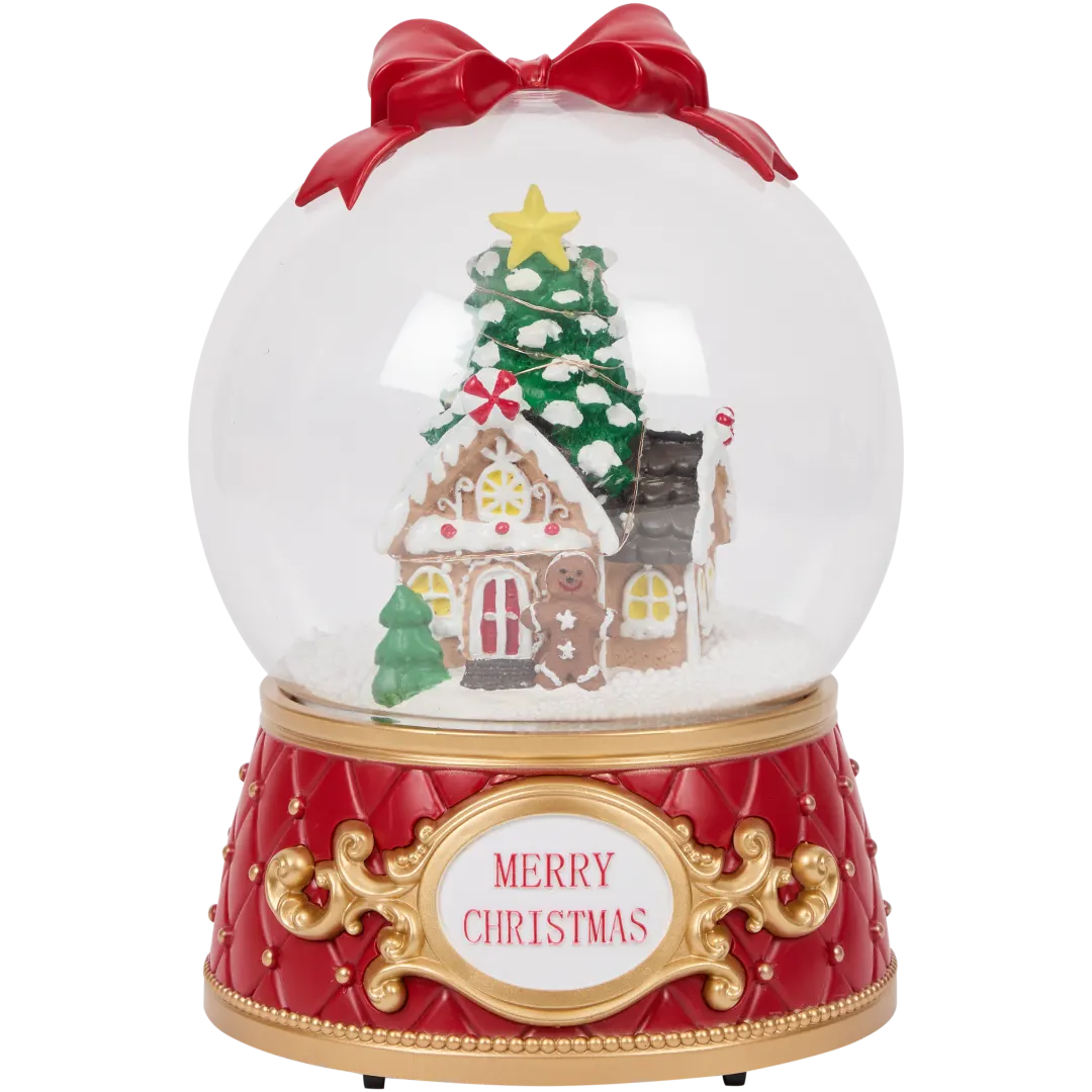 Palla di neve con LED Magic Village 1