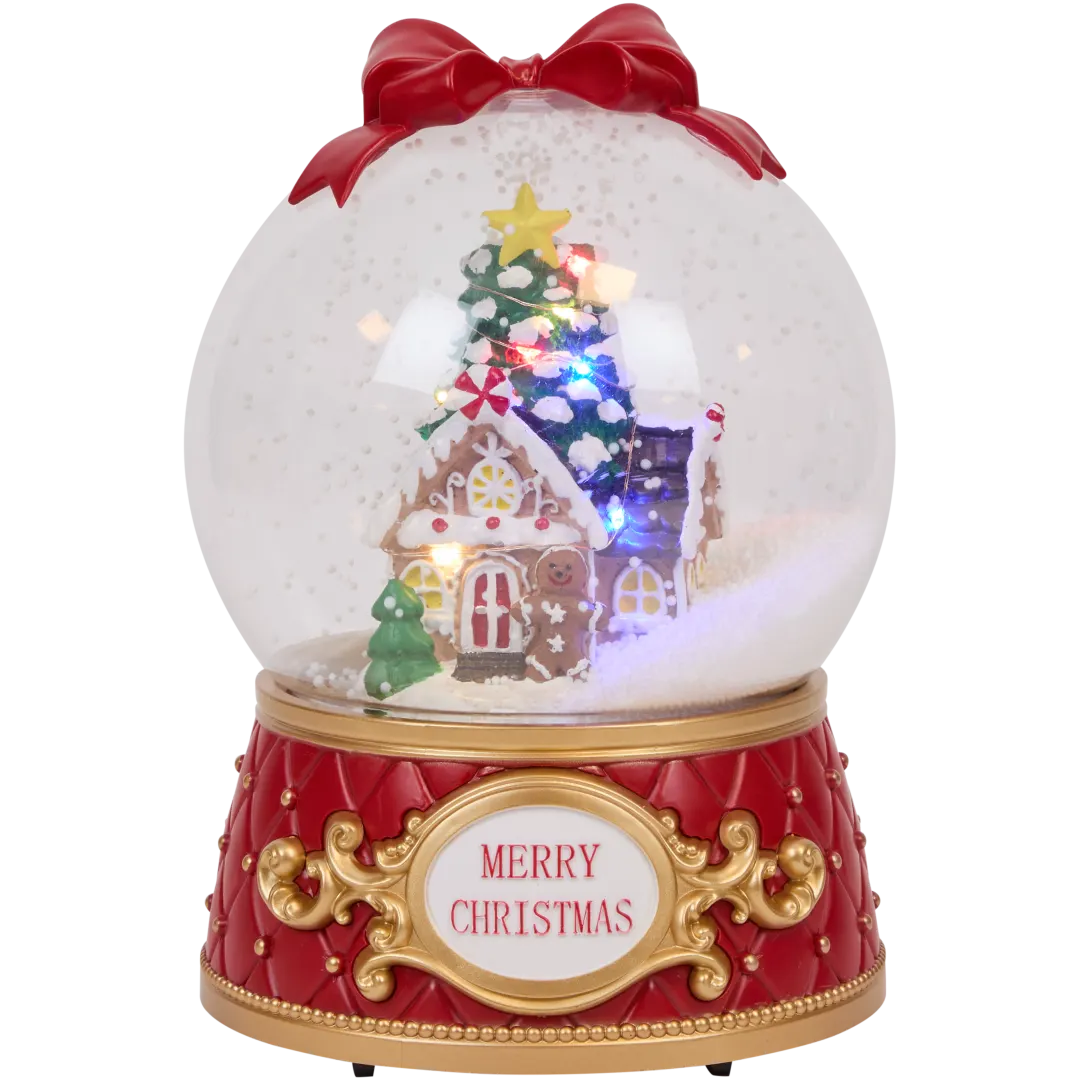 Palla di neve con LED Magic Village 2