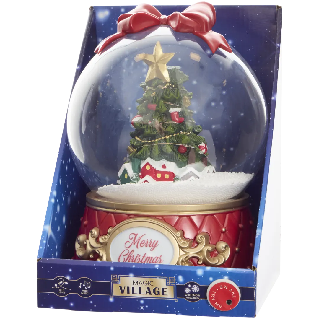 Bola de neve com LED Magic Village 5