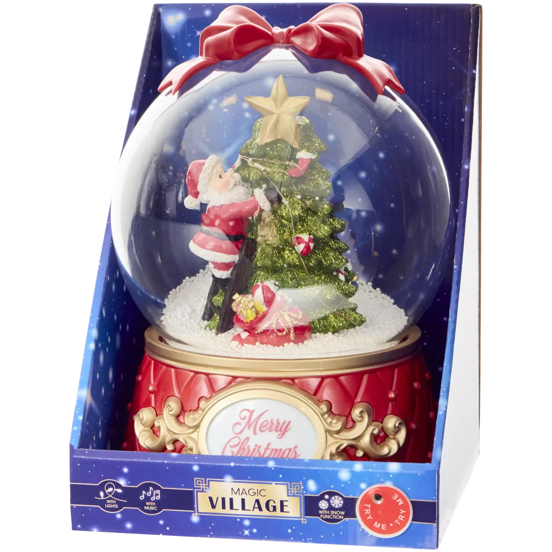 Bola de neve com LED Magic Village 6