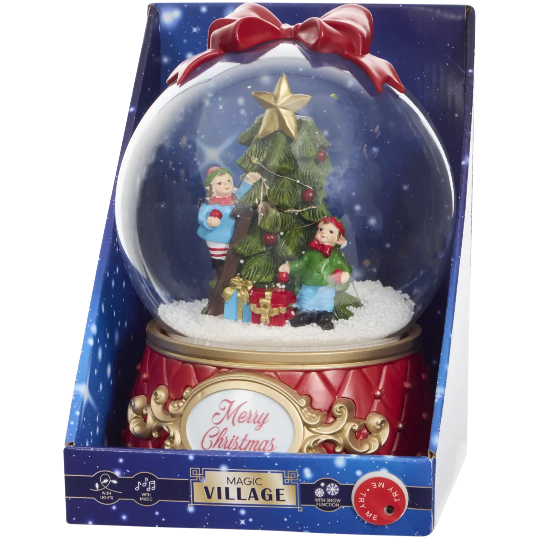 Bola de neve com LED Magic Village 7