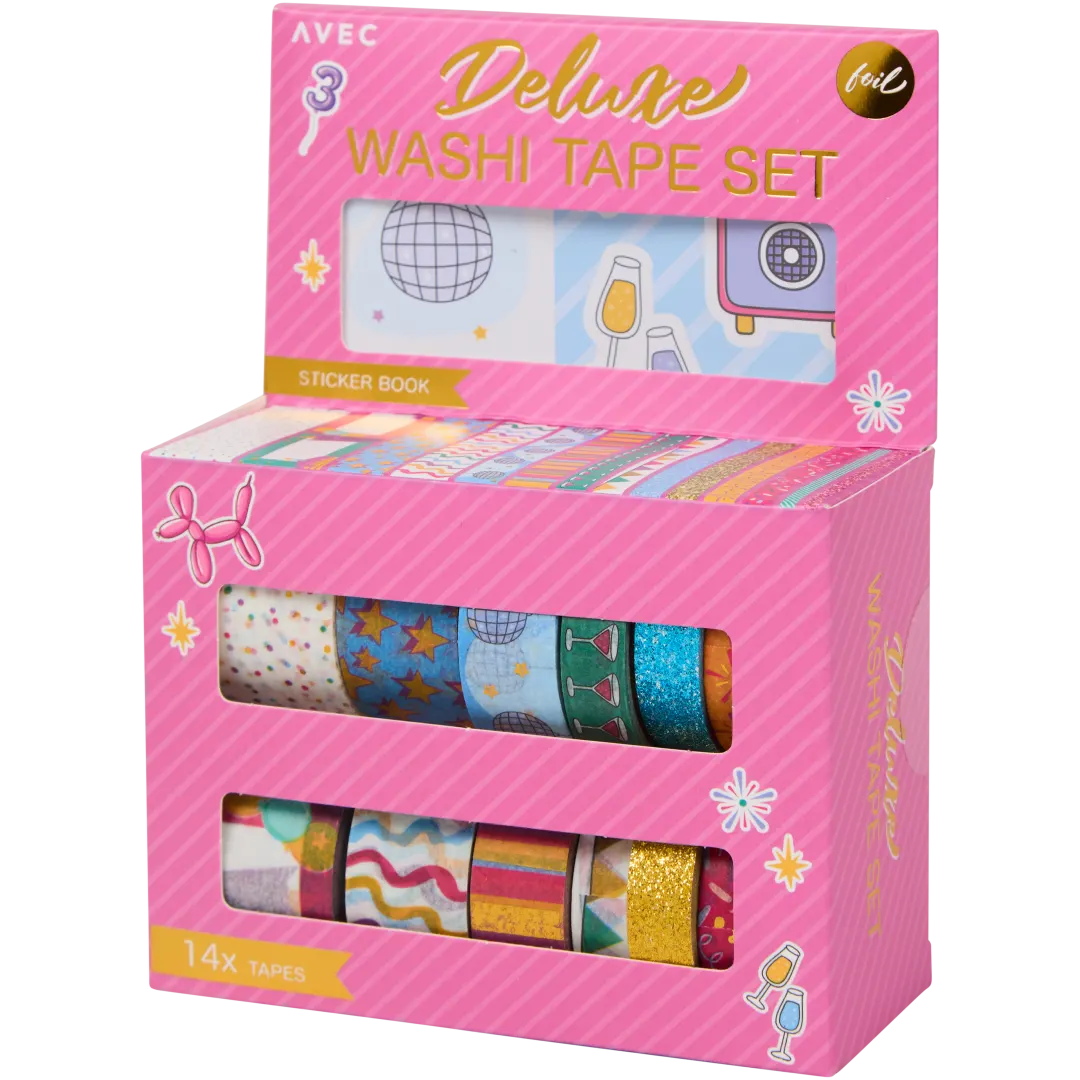 Washi pásky a kniha samolepiek 2