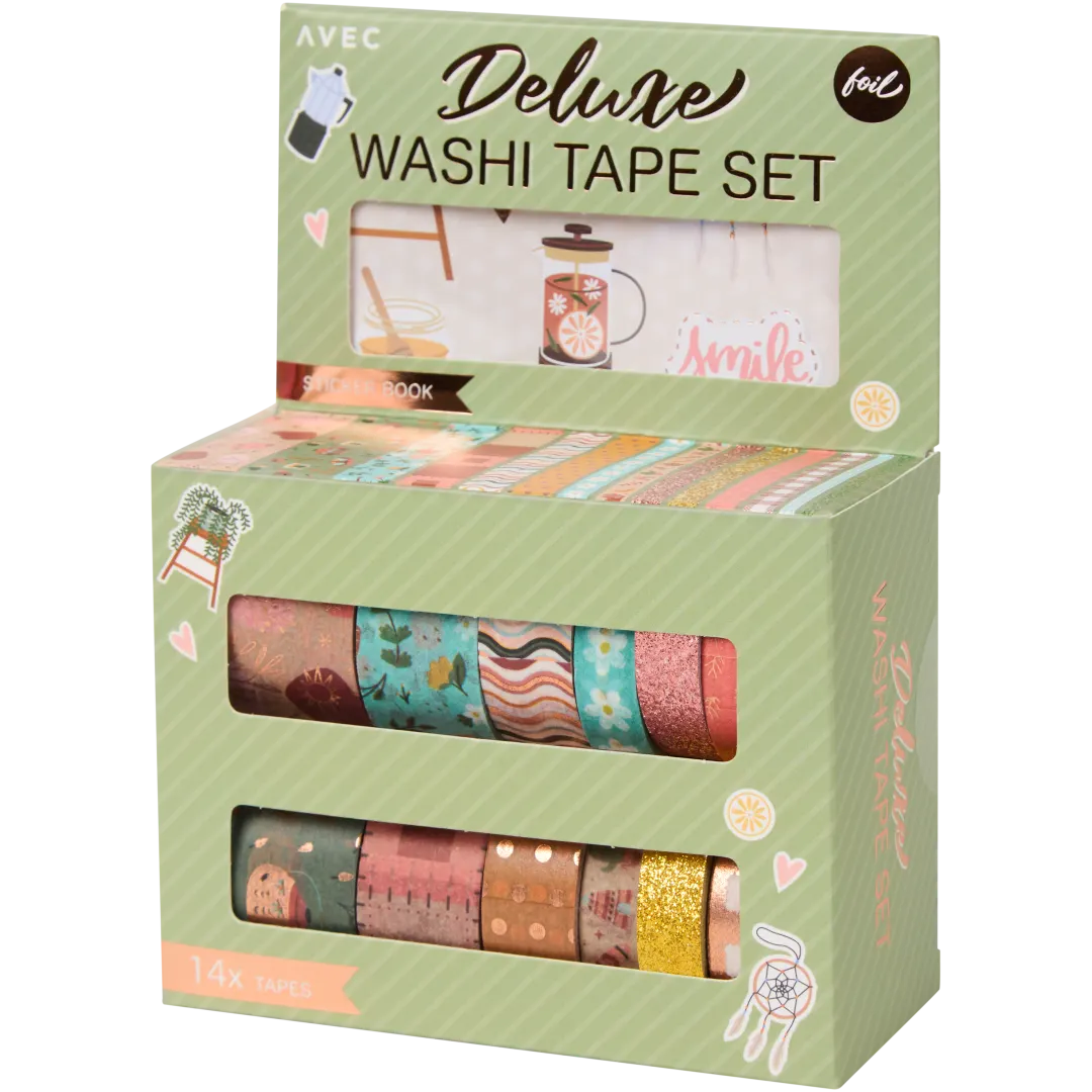 Washi pásky a kniha samolepiek 8