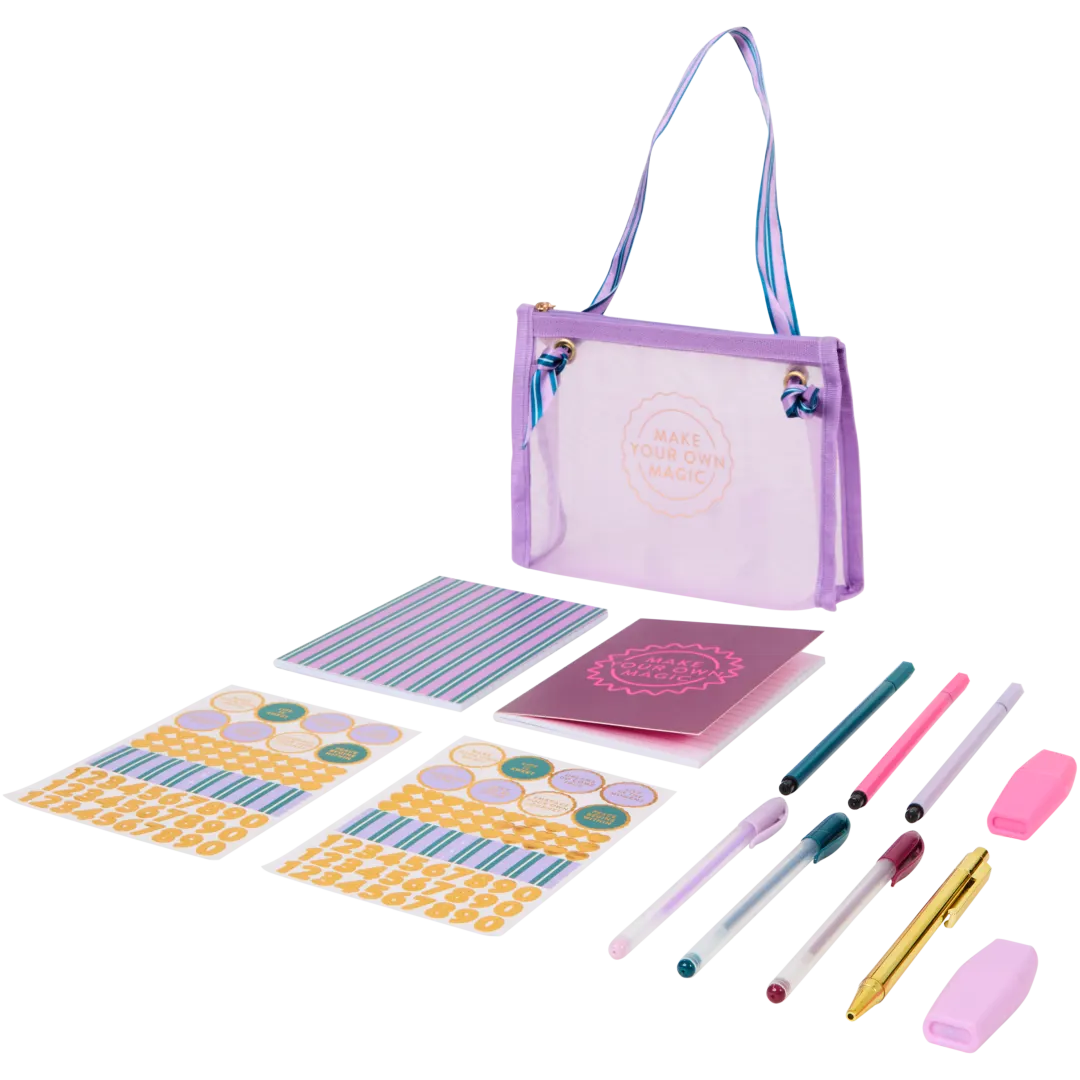 Pochette avec fournitures