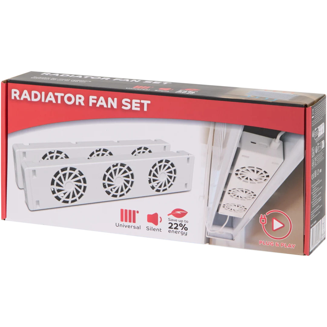 Radiatorventilator set