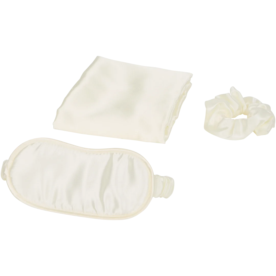 Satijnen beauty slaap-set 3