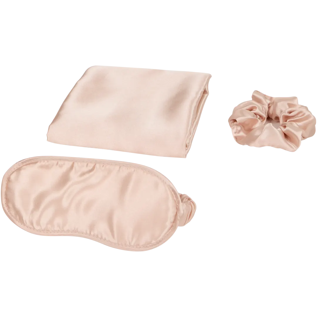 Satijnen beauty slaap-set 1