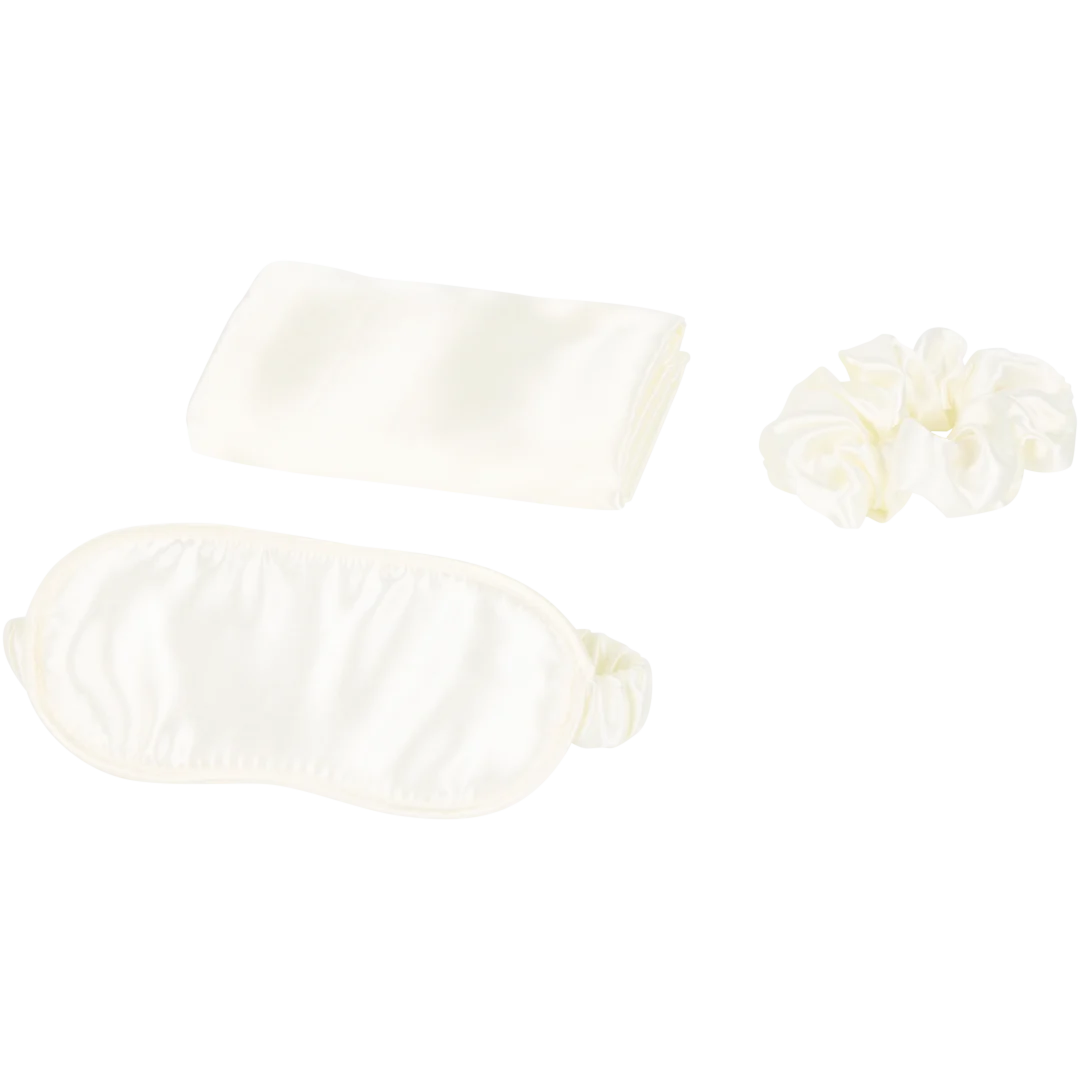 Satynowy zestaw do spania