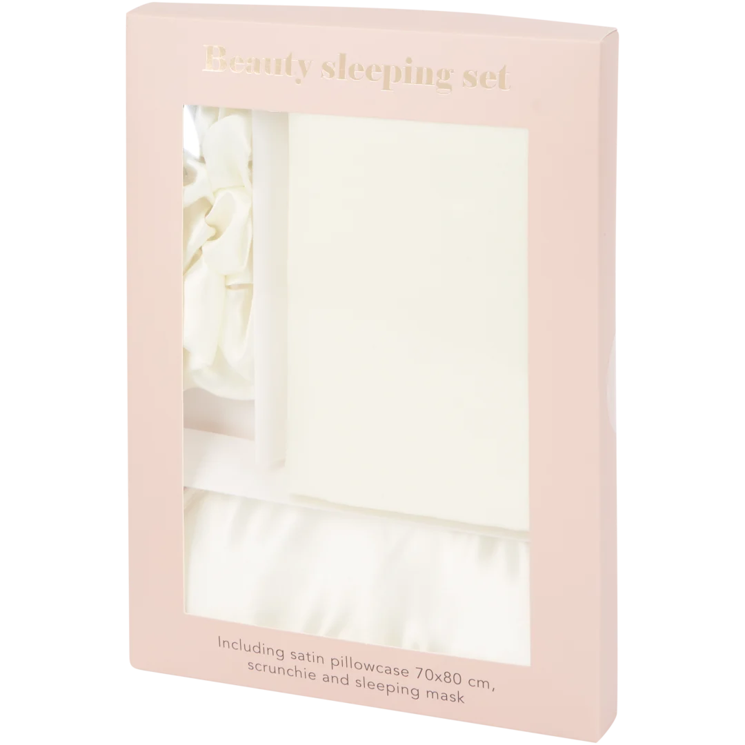 Satynowy zestaw do spania