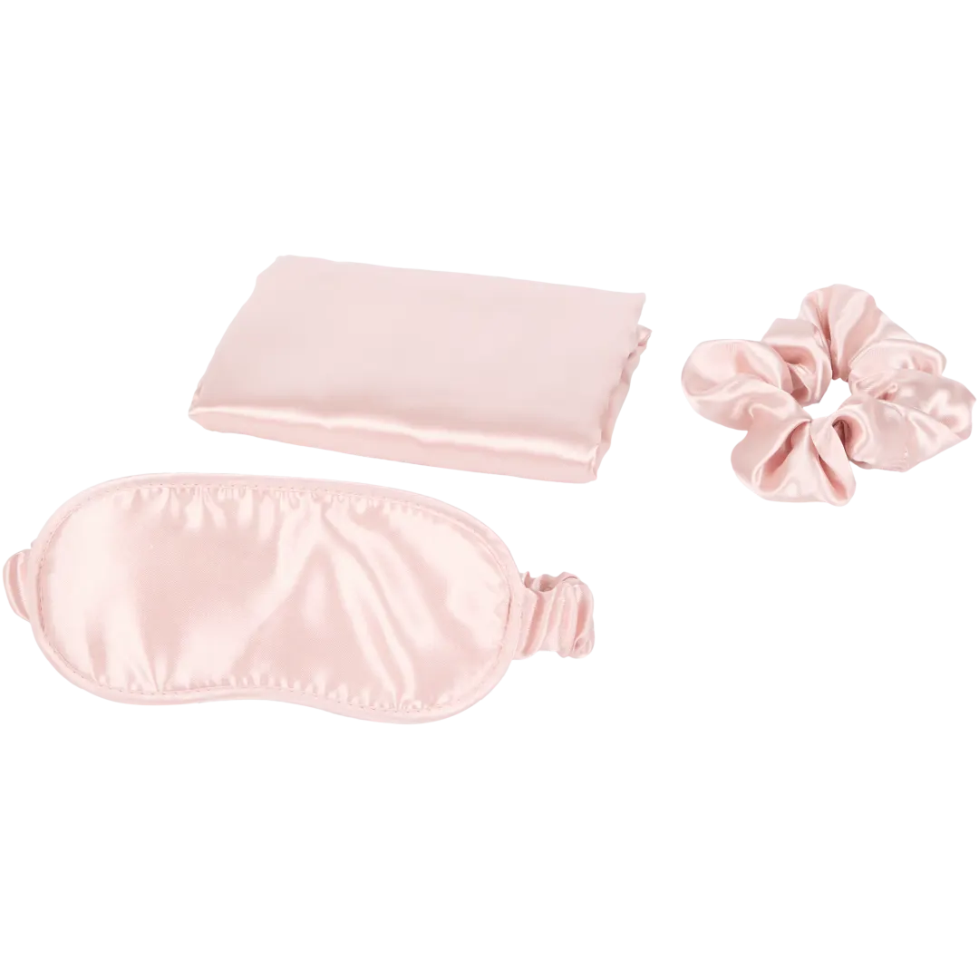 Satynowy zestaw do spania