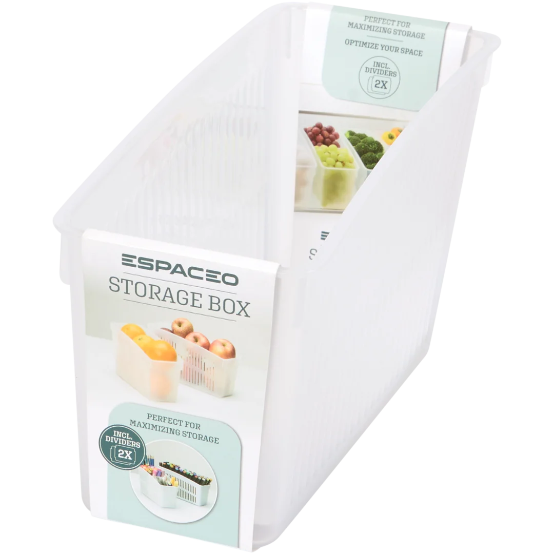 Opbergmand met vakverdeler