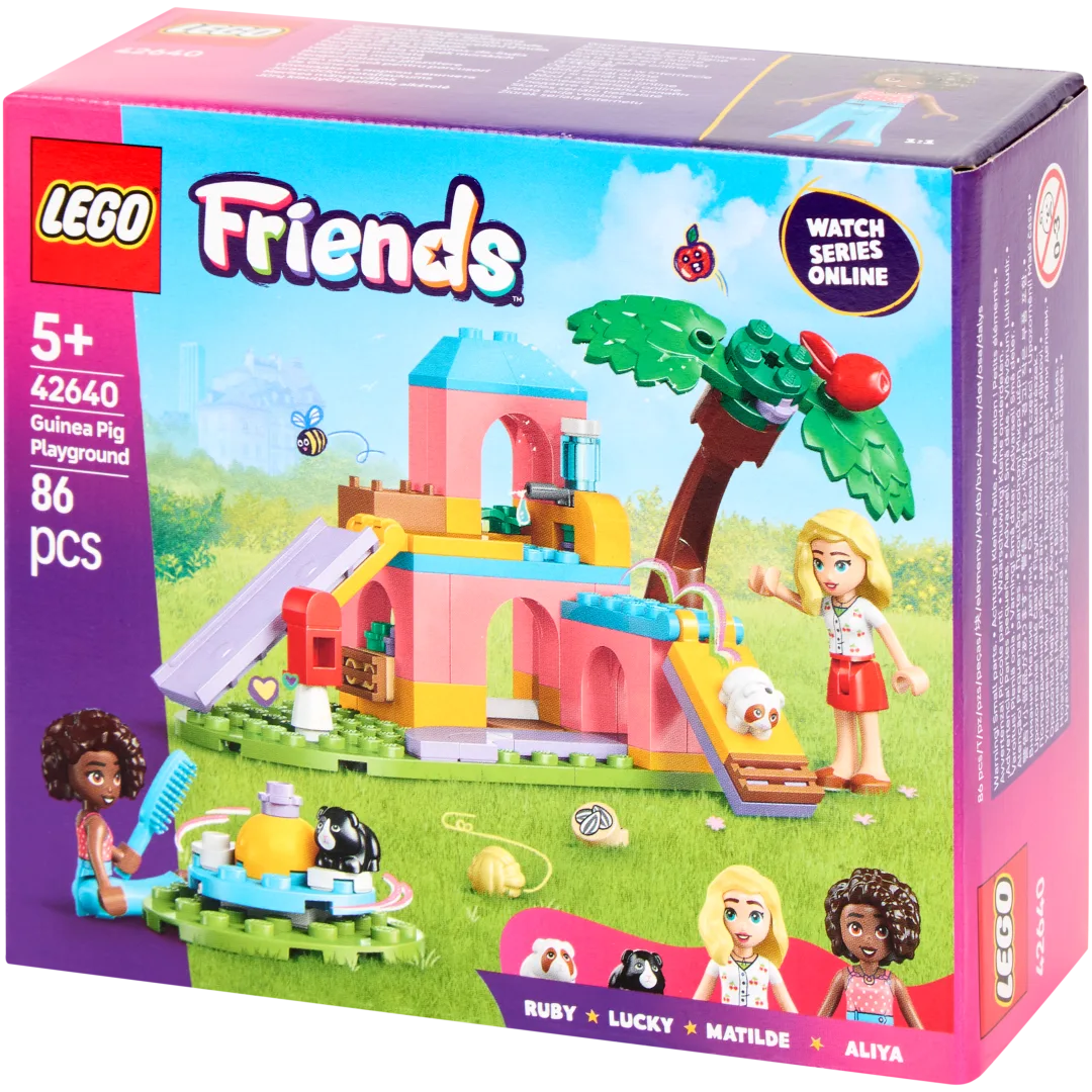 LEGO Friends L'aire de jeu des cochons d'Inde 1