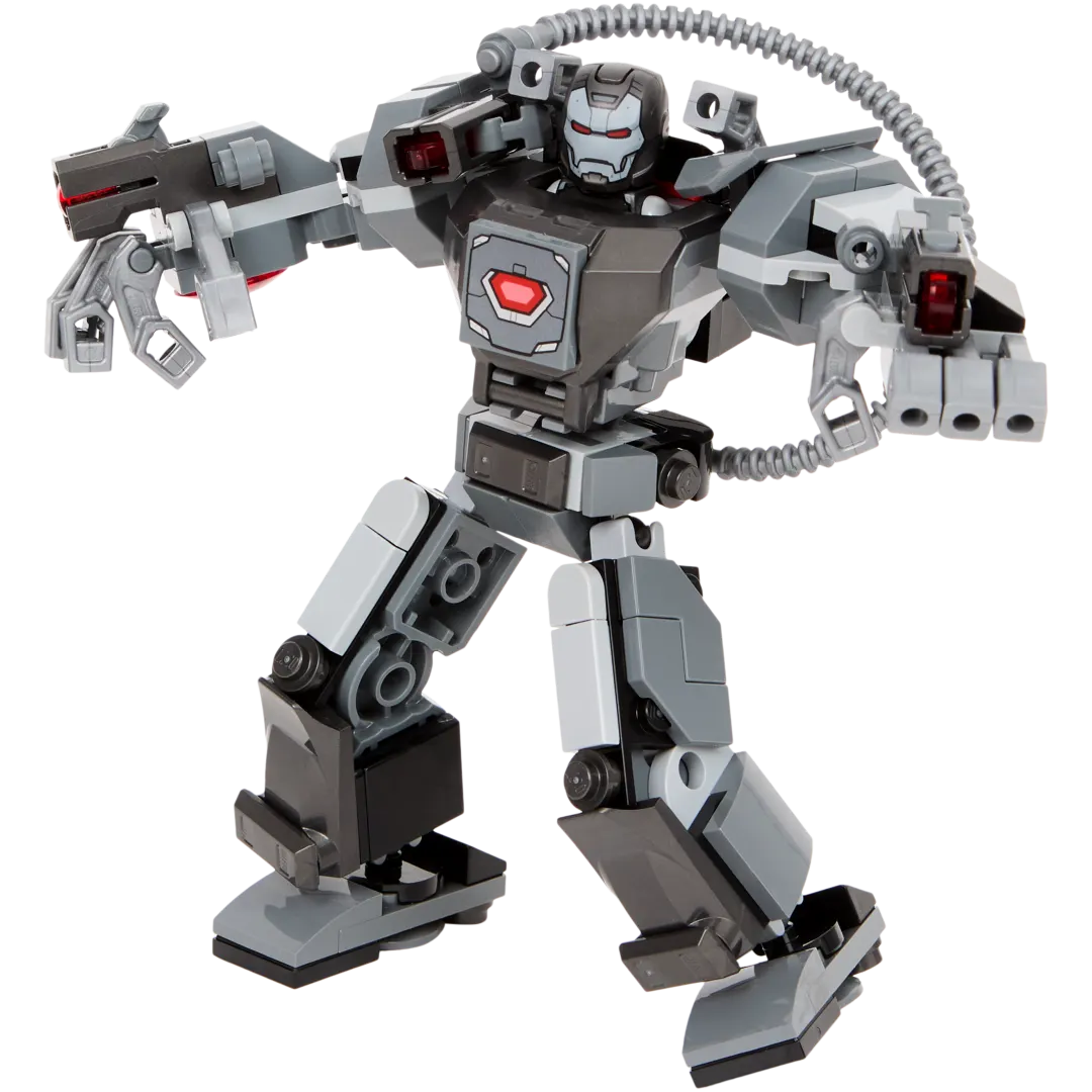 War Machine v robotickém brnění LEGO Marvel