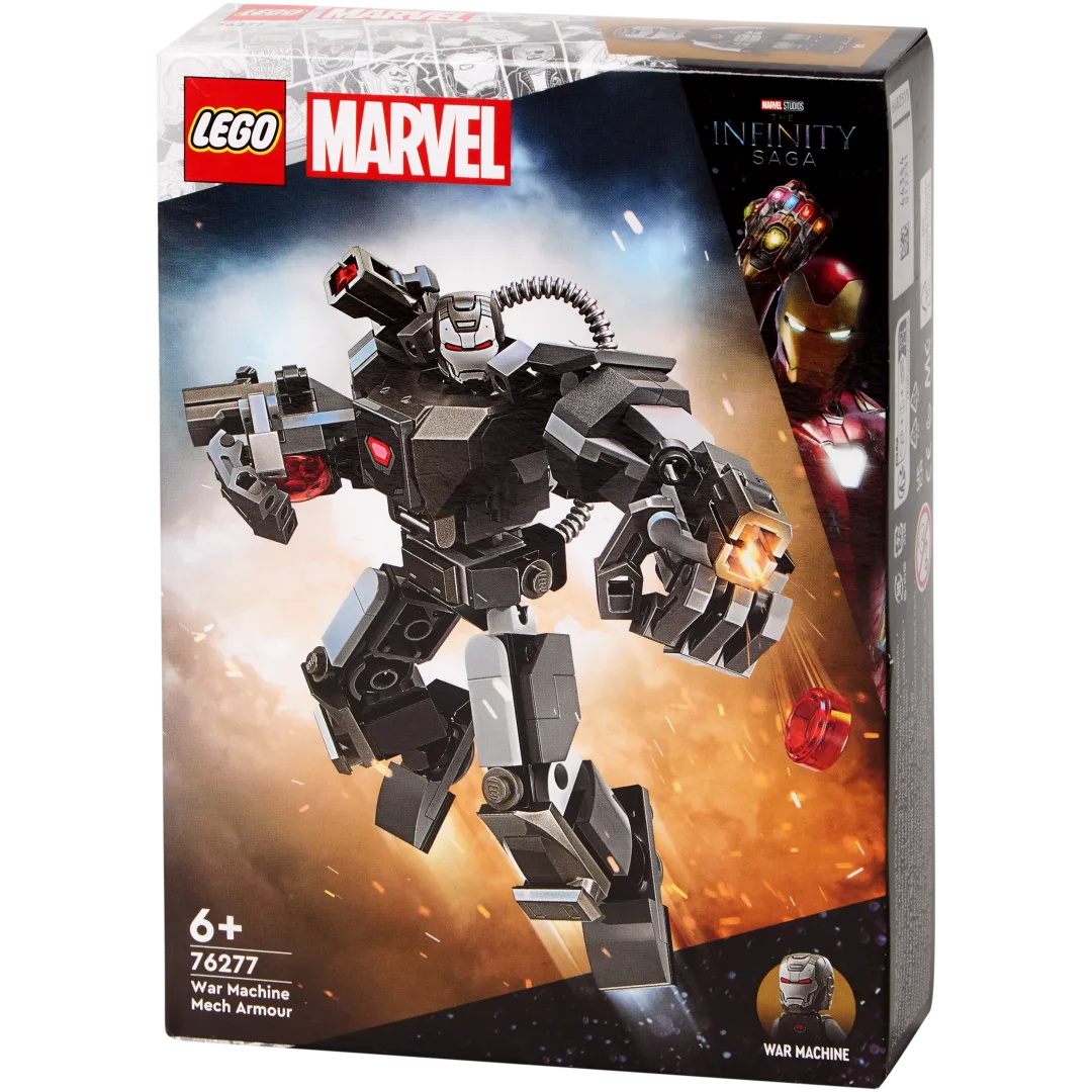 War Machine v robotickém brnění LEGO Marvel