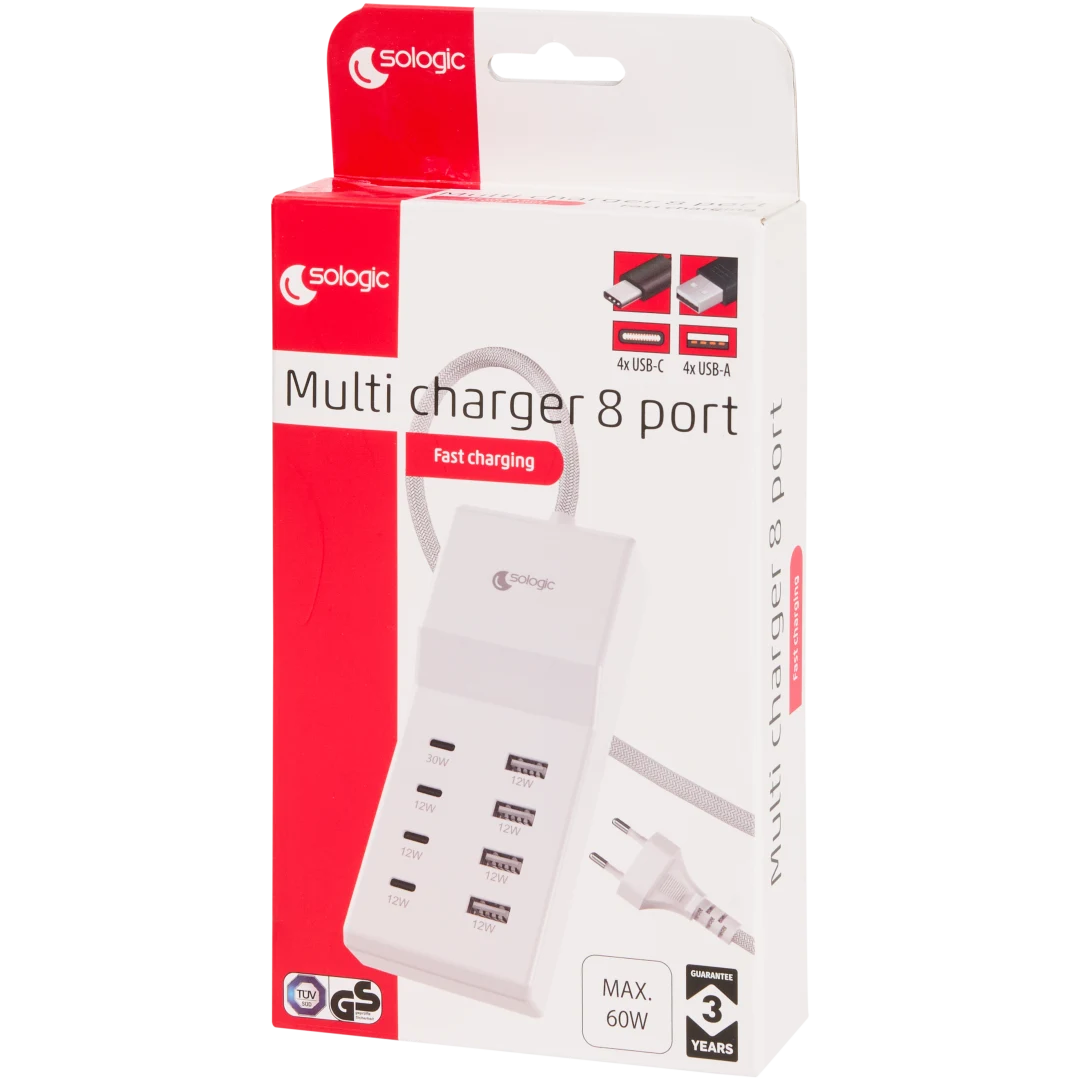 Sologic Multi-Ladegerät 8 Anschlüsse 4