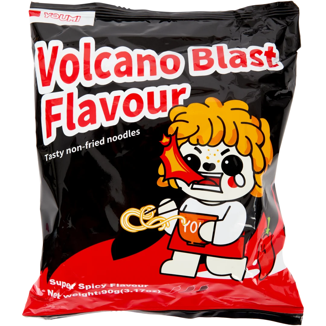 Pikantny makaron typu instant Youmi Vulcano Blast