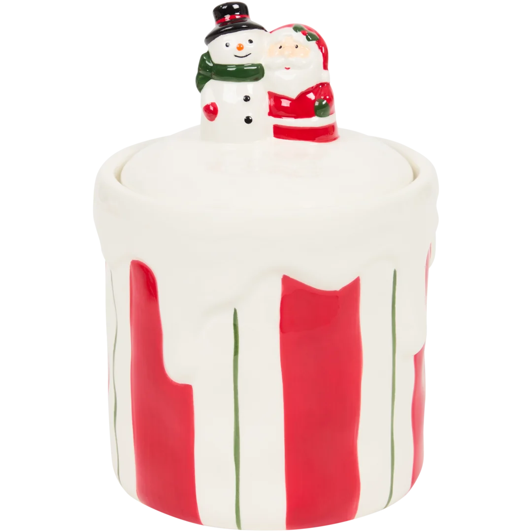 Weihnachtliche Vorratsdose