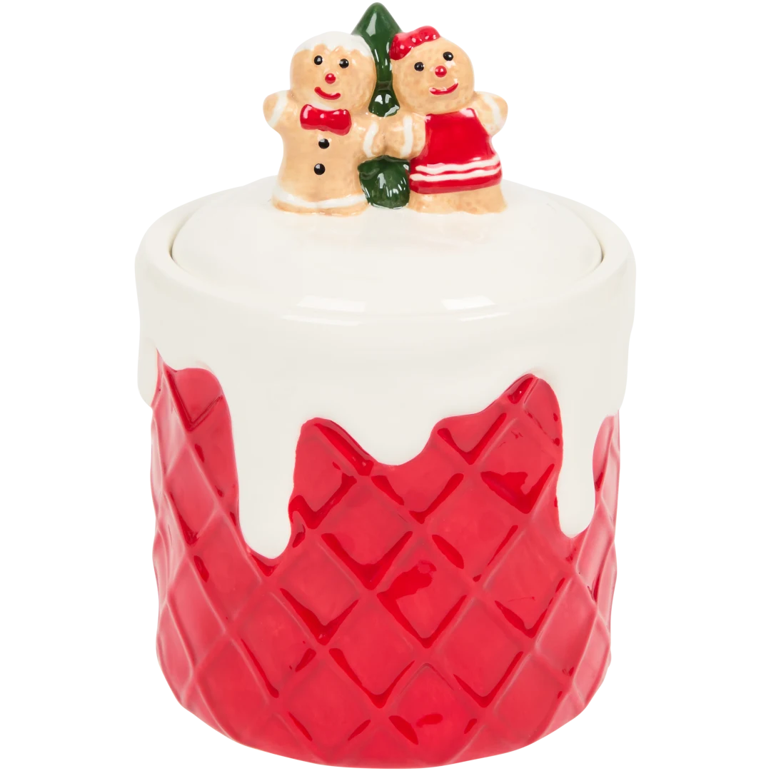 Weihnachtliche Vorratsdose