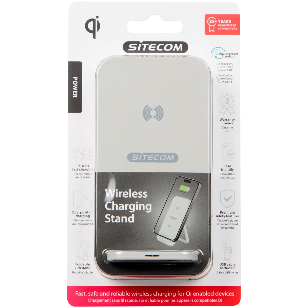 Soporte de carga inalámbrico Sitecom 5