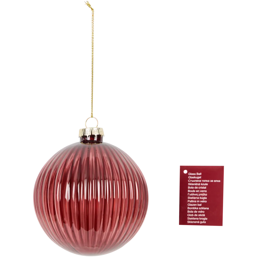 Pallina di Natale in vetro