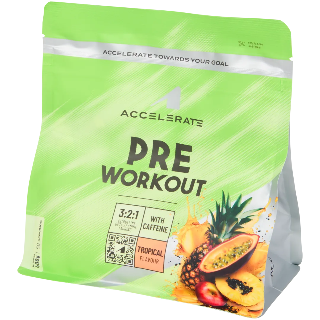 Pre-workout Accelerate Tropical 1