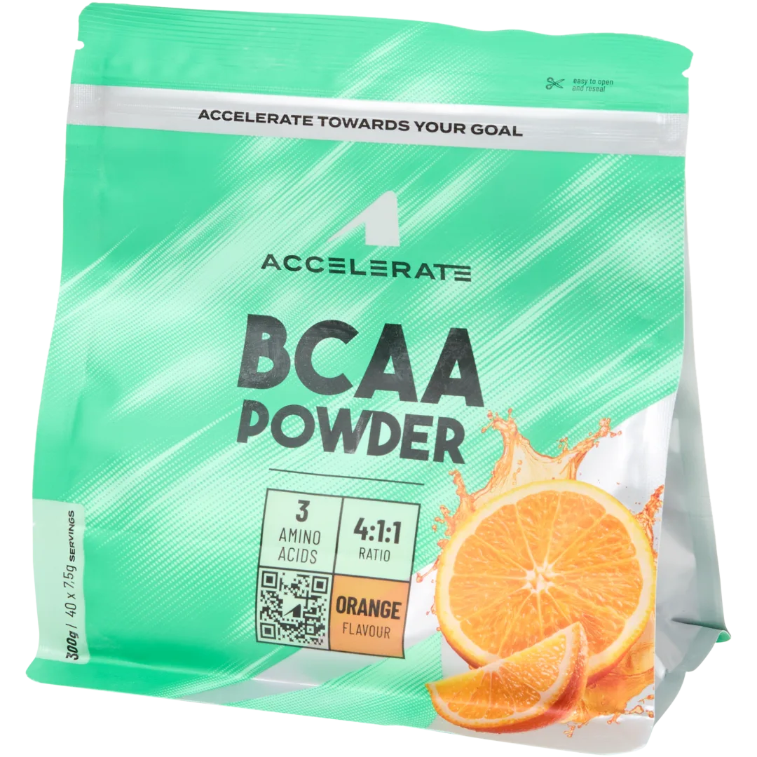 Accelerate BCAA poeder Orange
