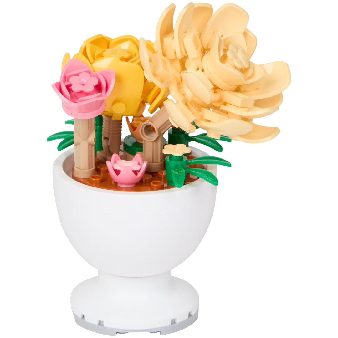 Sluban bloemen bouwstenen