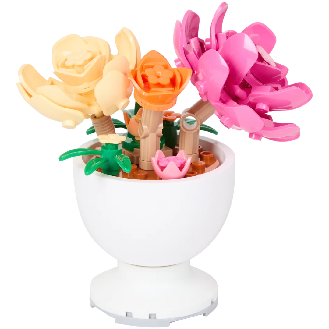 Sluban bloemen bouwstenen