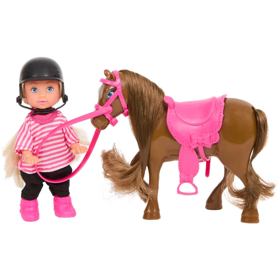 Bambola con pony Simba Evi Love 1