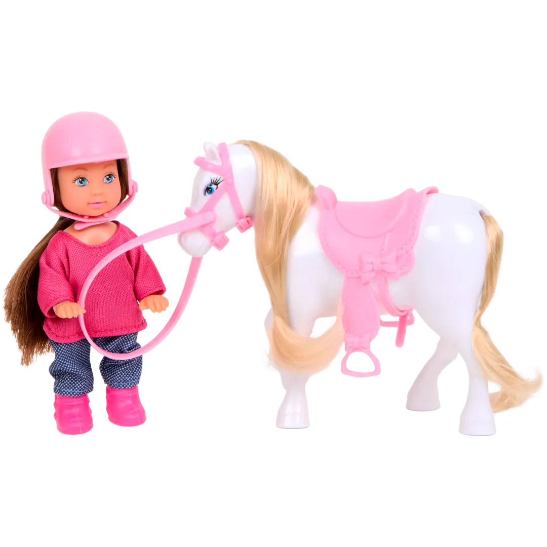 Bambola con pony Simba Evi Love 3