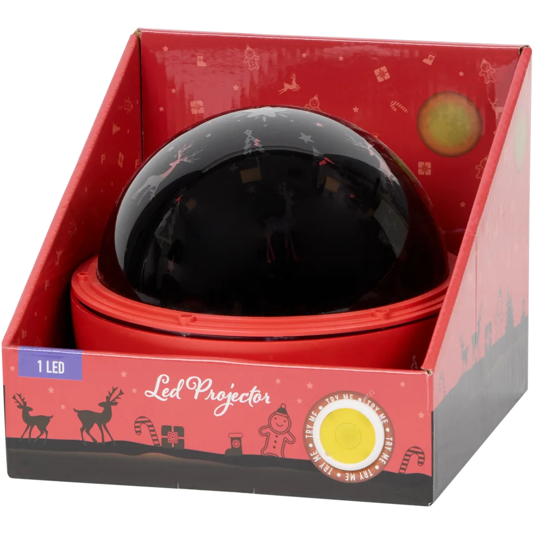 Projetor de luz com figuras de Natal 3