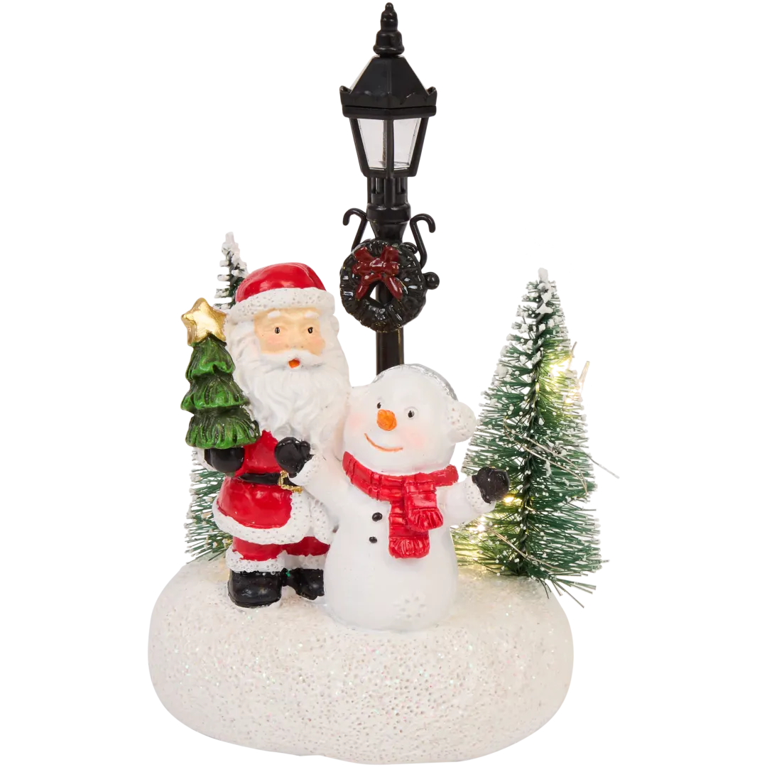 Decorazione natalizia con luce 2