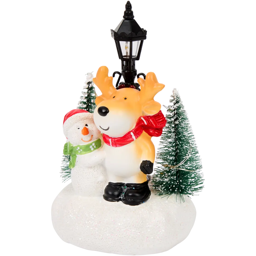 Decoração de Natal com luz