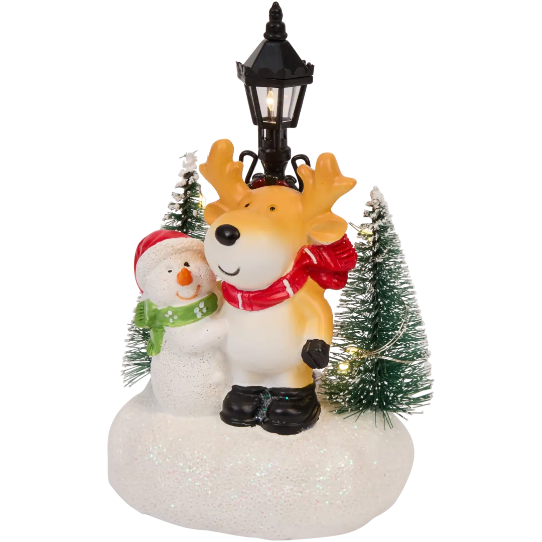 Decorazione natalizia con luce 3