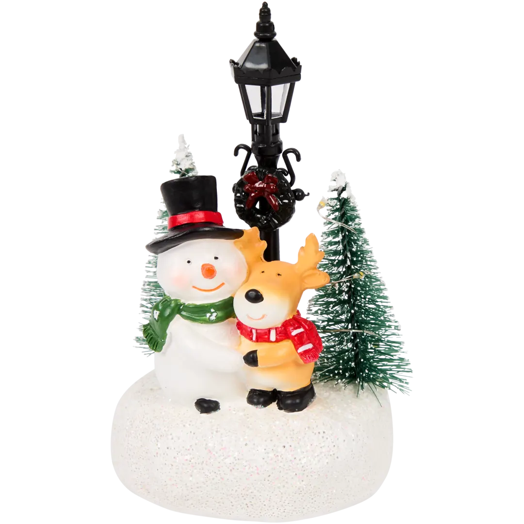 Decoração de Natal com luz