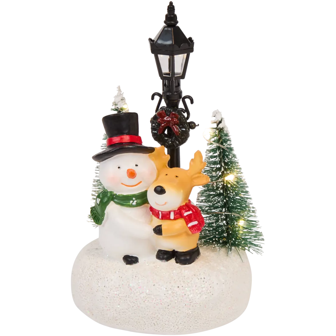 Decorazione natalizia con luce 4