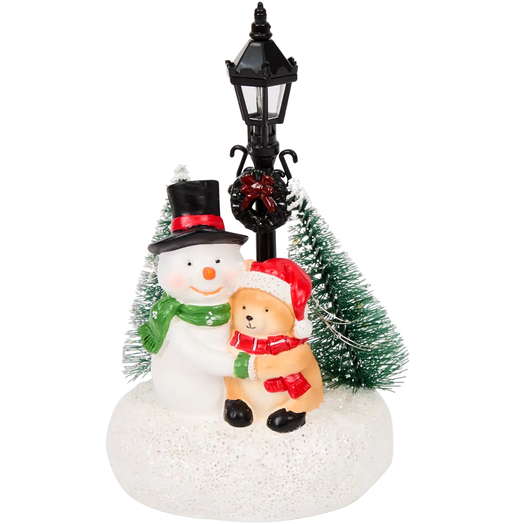 Decoração de Natal com luz