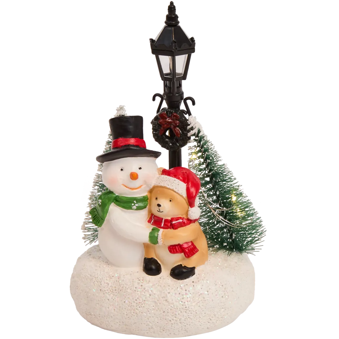 Decorazione natalizia con luce 5